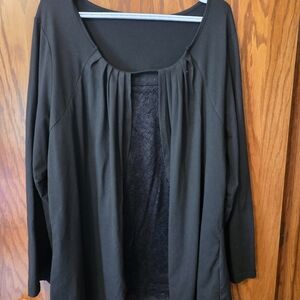 Elegant Black Women's Top